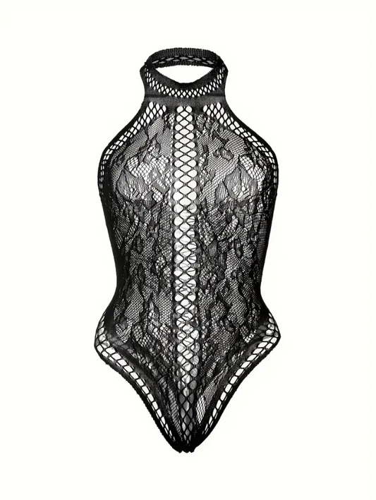 ✨Body de encaje con diseños en color negro✨