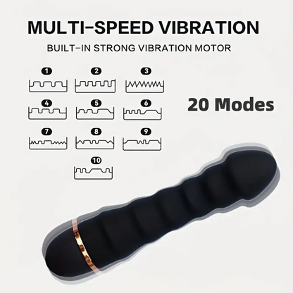 Vibrador Multivelocidades con 20 Modos de Vibración